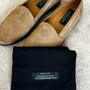 Aventura Tan Loafers Slip-Ons